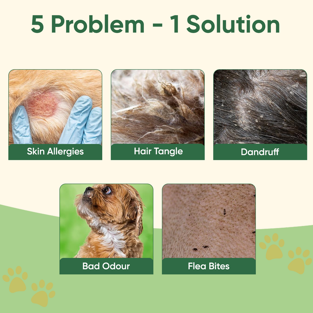 Greentails Dry Bath Spray For Pets 100 ML