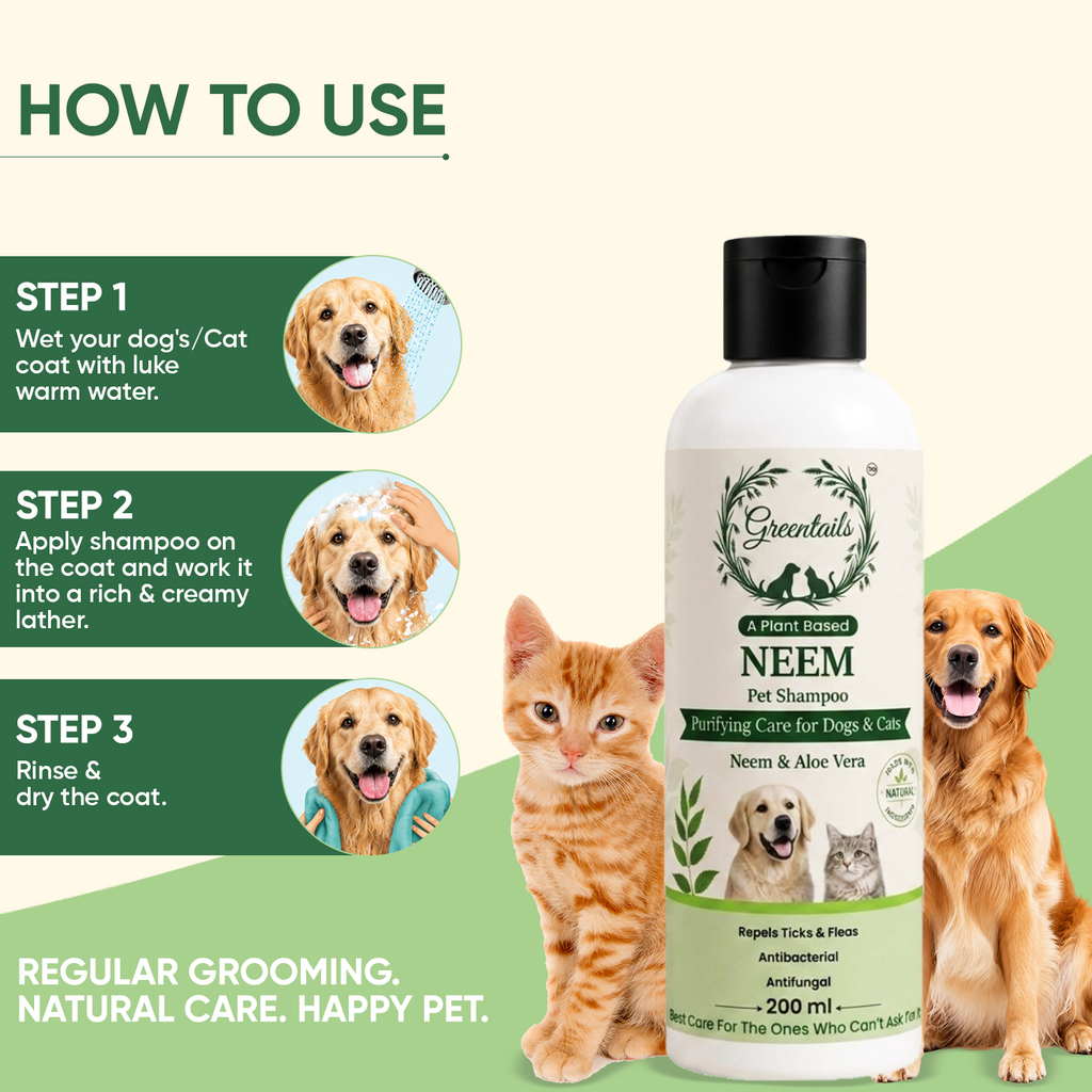 Greentails Neem Pet Shampoo