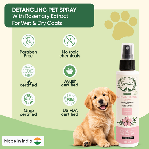 Detangling Spray For Pets 100 Ml