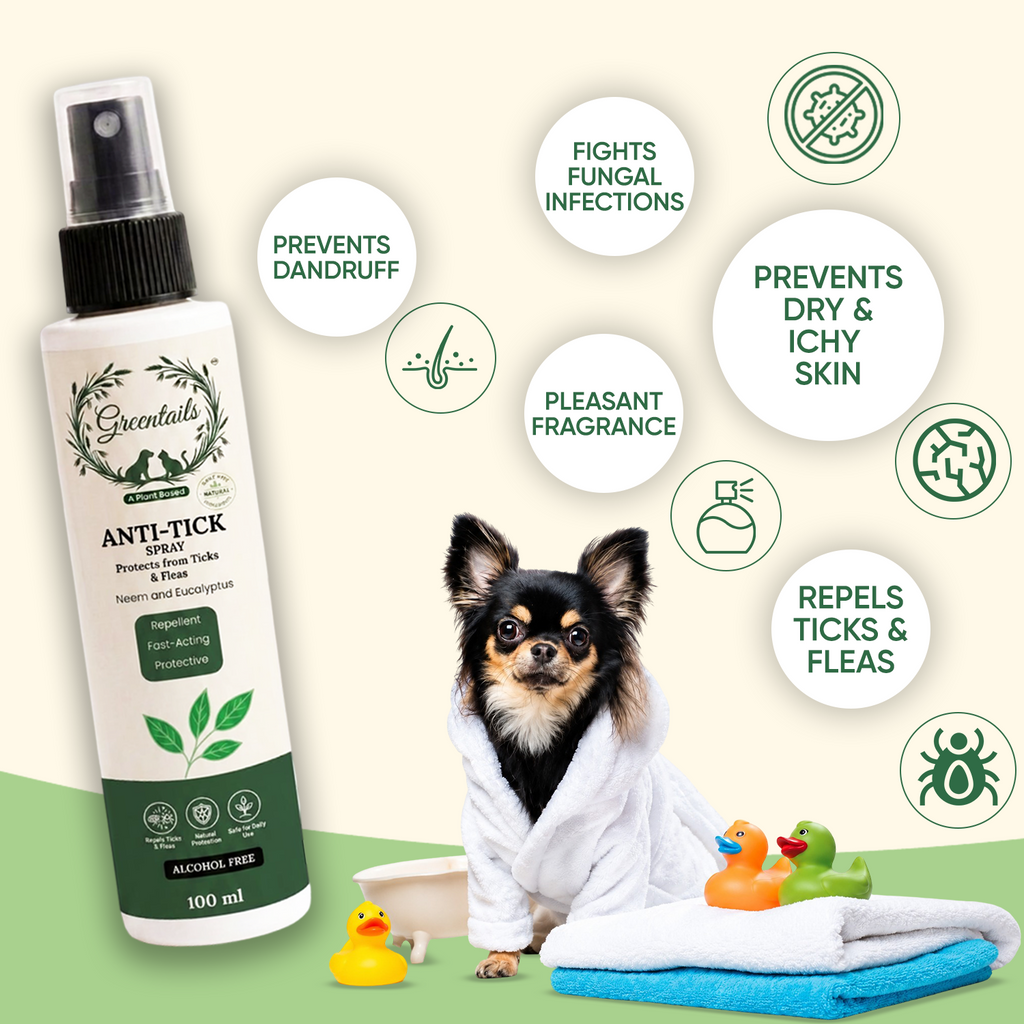 Greentails Anti-Tick Spray For Pets