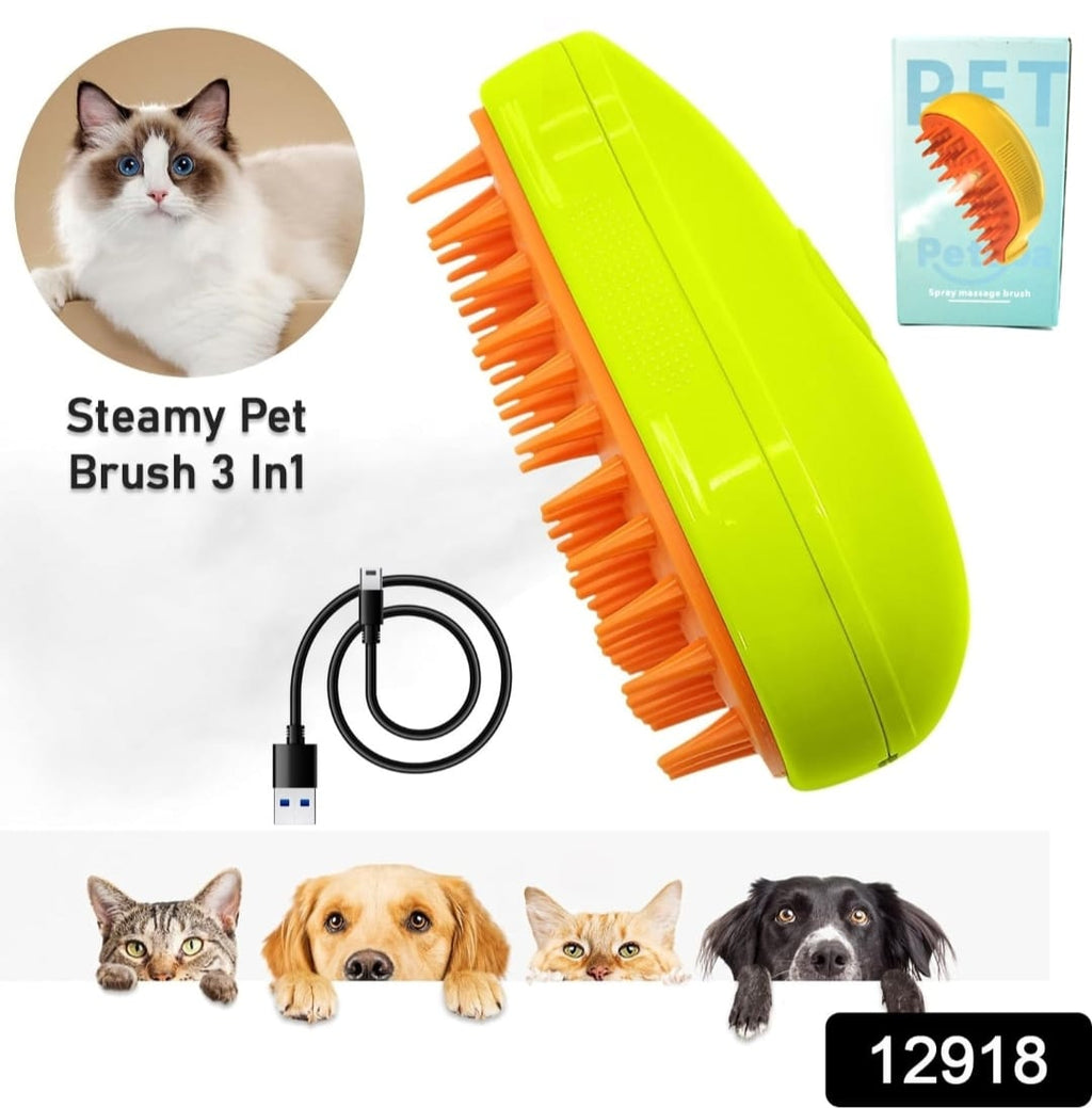 Pet Steam Brush For Cat And Dog