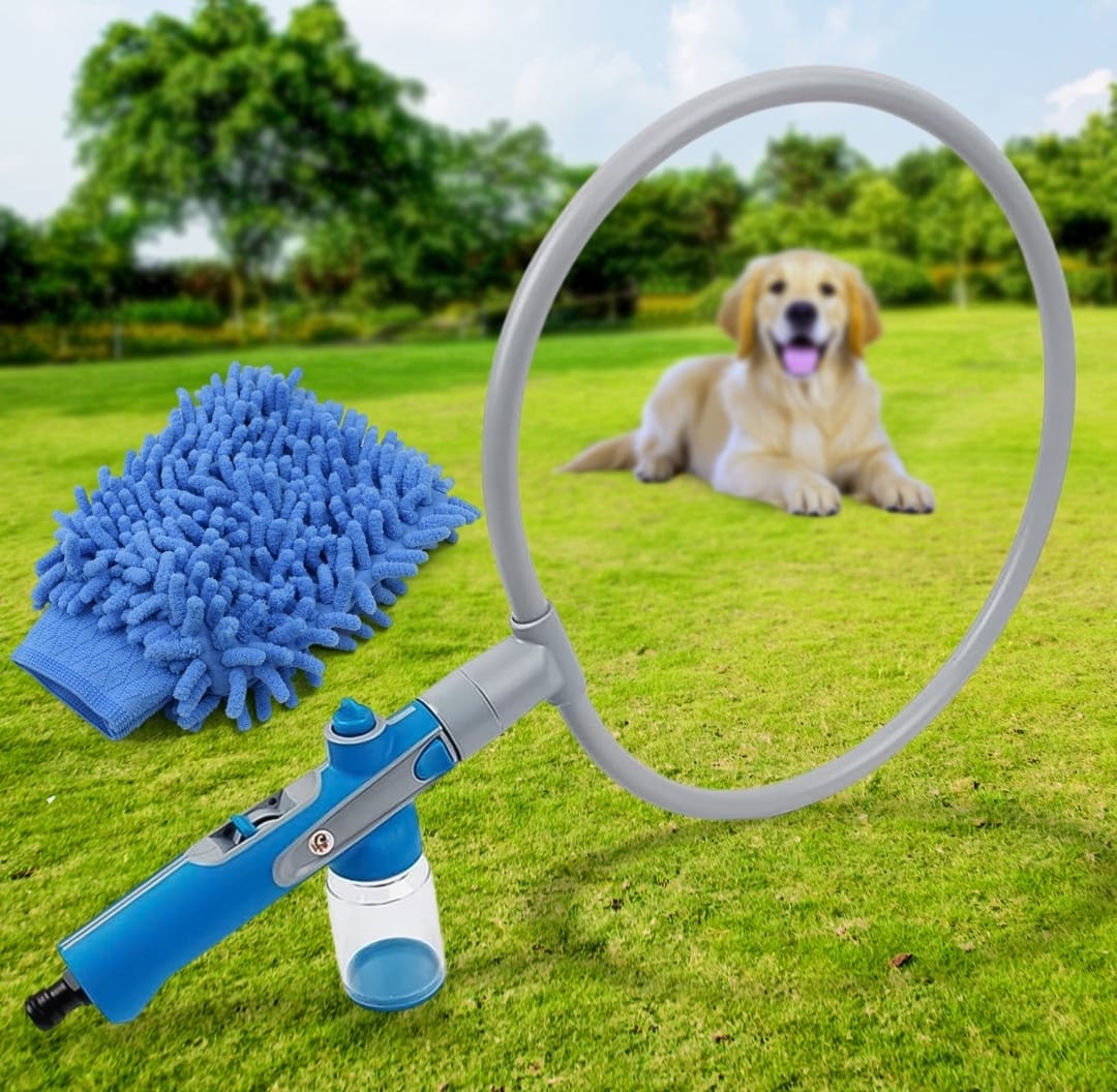 Pet Shower Sprayer 360 Degree Cat And Dog Grooming Kit