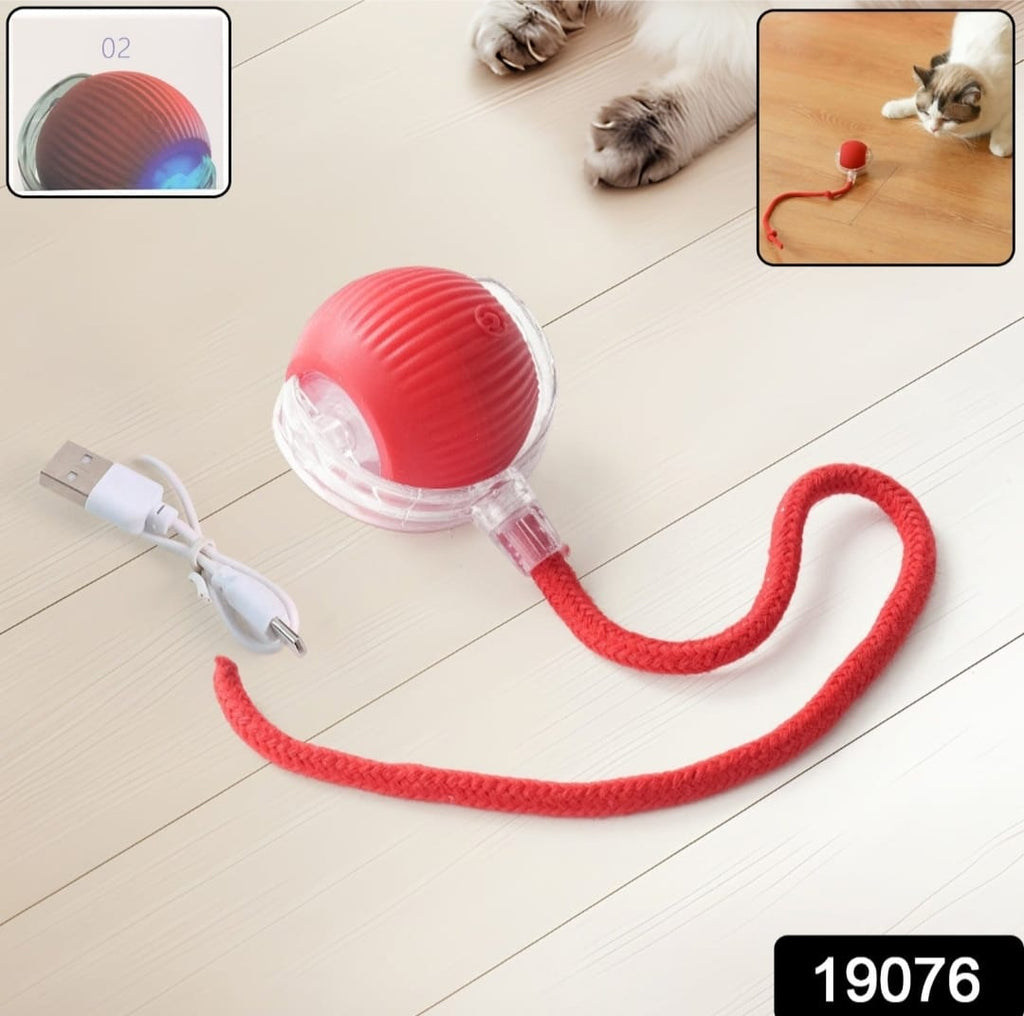 Interactive Cat Toy Ball With Led
