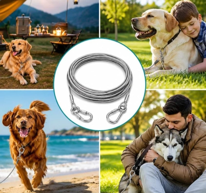 Heavy Duty Stainless Steel Wire Chain For Pets 5 Metre