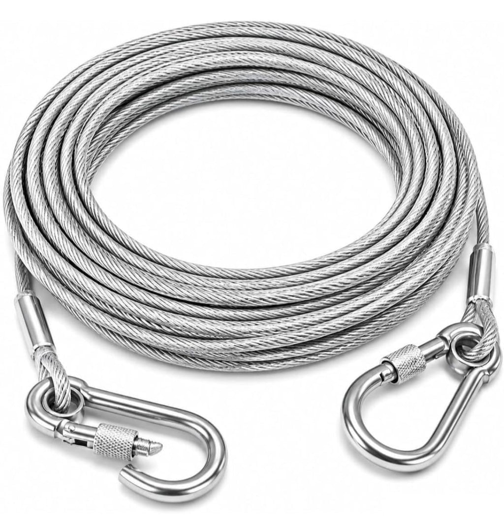 Heavy Duty Stainless Steel Wire Chain For Pets 5 Metre